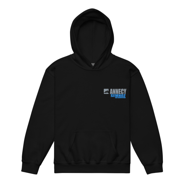 Sweat à capuche ado brodé coeur – Annecy Semnoz – Image 2