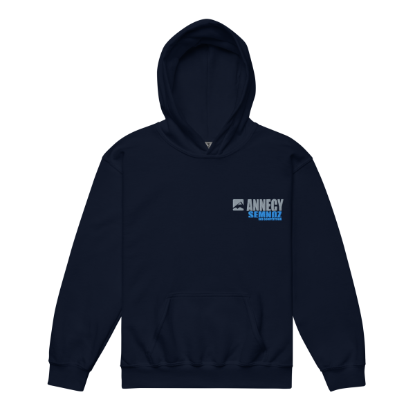 Sweat à capuche ado brodé coeur – Annecy Semnoz – Image 3