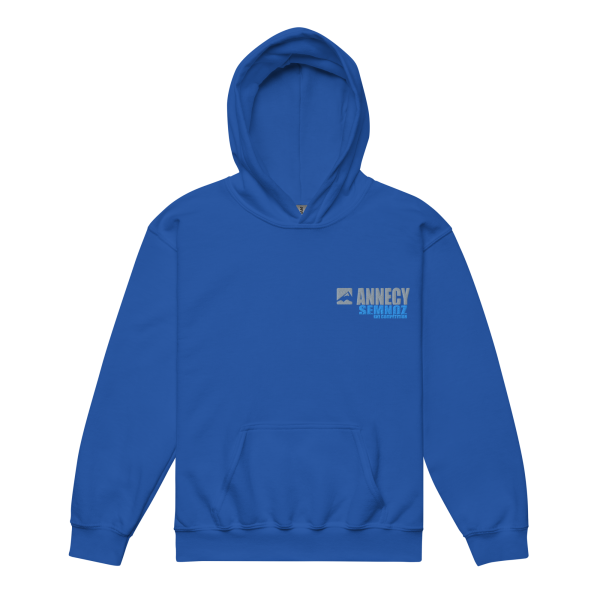 Sweat à capuche ado brodé coeur – Annecy Semnoz – Image 4